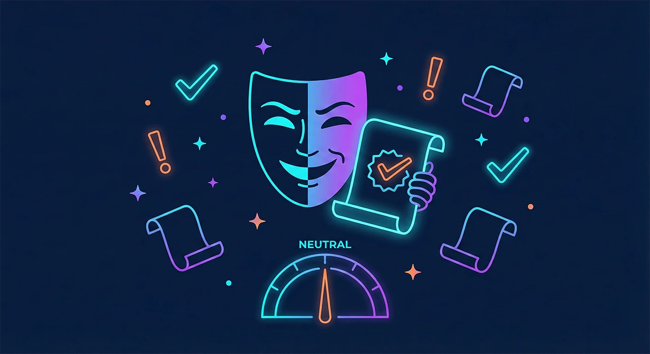 Le masque Lemyto présente les conditions générales du jeu humoristique